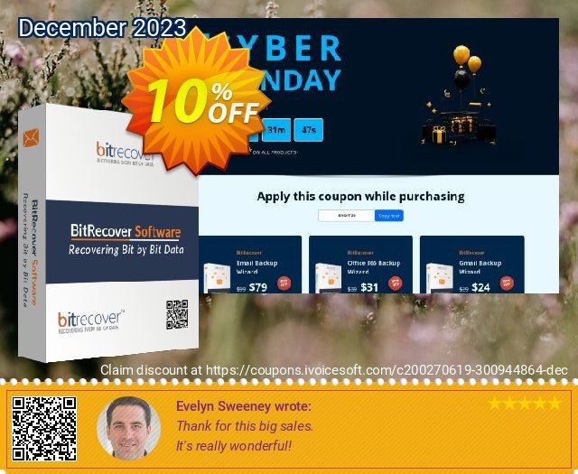 BitRecover Exchange Migrator - Pro License (Upgrade) luar biasa baiknya penawaran sales Screenshot