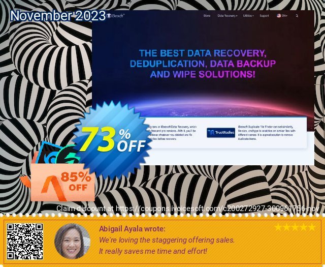 iBeesoft Bundle: Data Recovery + DBackup discount 73% OFF, 2023 Valentine's Day deals. 73% OFF iBeesoft Bundle: Data Recovery + DBackup, verified