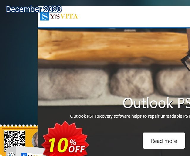Vartika MBOX to PST Converter Software - Corporate Editions tidak masuk akal voucher promo Screenshot