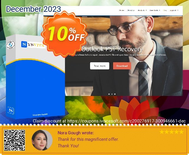 Vartika Advance OST Recovery Software - Personal Edition menakjubkan penawaran sales Screenshot