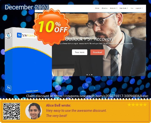 Vartika Live Mail Calendar Recovery - Corporate Edition menakuntukan penawaran diskon Screenshot