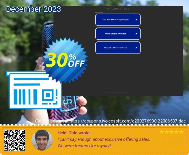 PriceLabel 10 Corporate, 255 users, lifetime license erstaunlich Außendienst-Promotions Bildschirmfoto