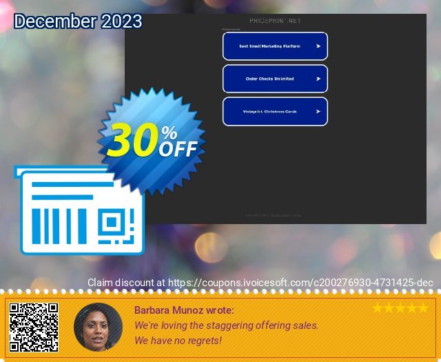 PriceLabel 10 Corporate, 25 users, monthly subscription überraschend Preisnachlass Bildschirmfoto