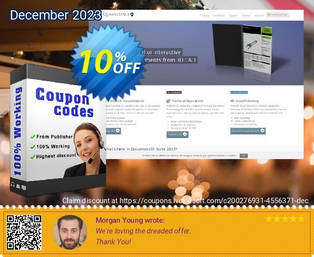 QuadriSpace Share3D PDF 2012 tersendiri kupon Screenshot