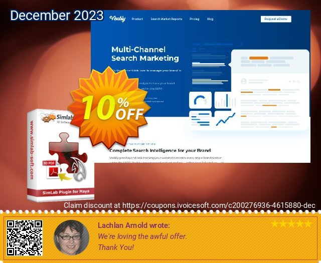 Visably 3D PDF for Maya terpisah dr yg lain penawaran sales Screenshot