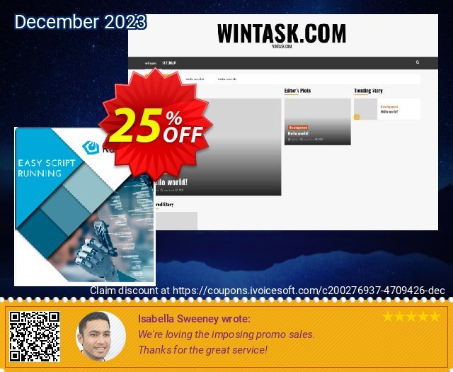 WinTask Wintask Upgrade  서늘해요   가격을 제시하다  스크린 샷