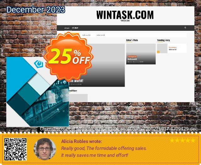 WinTask  Upgrade 惊人的 产品折扣 软件截图
