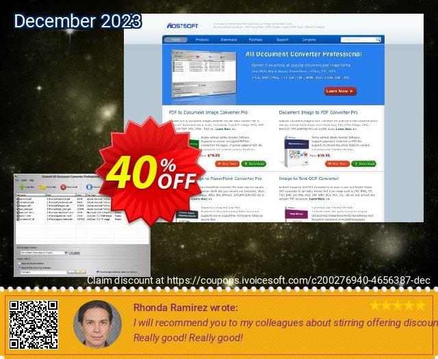 Aostsoft All Document Converter Professional wunderschön Preisnachlass Bildschirmfoto