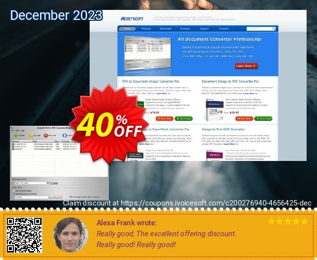 Aostsoft DCX to PDF Converter discount 40% OFF, 2024 Labour Day offering sales. Aostsoft DCX to PDF Converter Awful promo code 2024