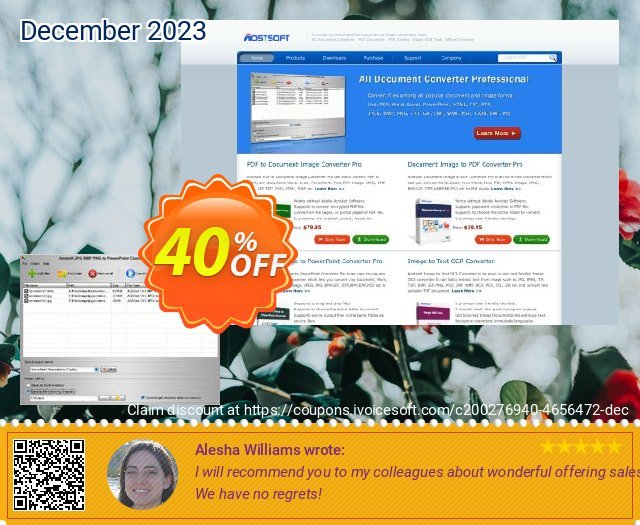 Aostsoft JPG BMP PNG to PowerPoint Converter discount 40% OFF, 2024 World Press Freedom Day offering deals. Aostsoft JPG BMP PNG to PowerPoint Converter Amazing offer code 2024