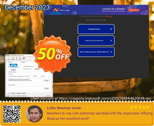 ProxyChainEver Yearly mengagetkan deals Screenshot