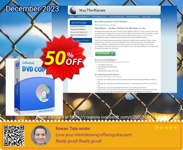 LeKuSoft DVD Copy eksklusif penawaran diskon Screenshot