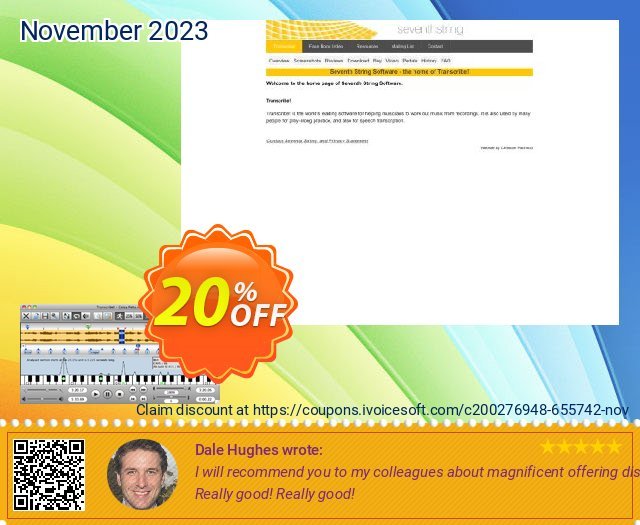 Transcribe! for Mac discount 20% OFF, 2024 April Fools Day offering sales. Transcribe! for Mac Special discount code 2024