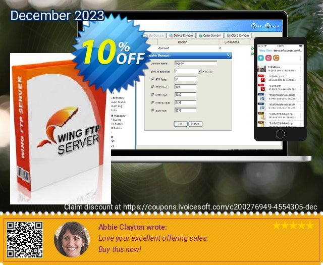 Wing FTP Server - Secure Edition for Windows Site License  신기한   촉진  스크린 샷