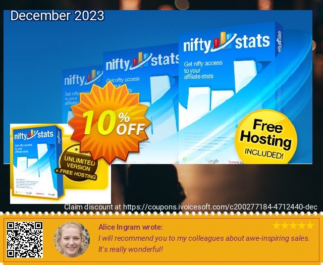 Nifty Stats (3 months) discount 10% OFF, 2022 Christmas sales. Nifty Stats Stunning promotions code 2022