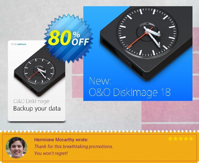 O&O DiskImage 19 Pro 棒极了 折扣 软件截图