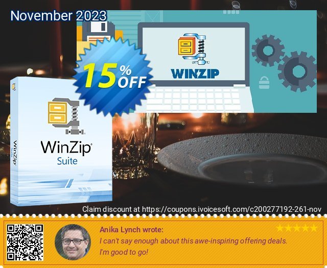 WinZip Standard Suite 壮丽的 扣头 软件截图