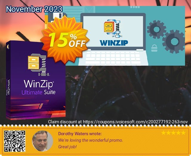 WinZip Ultimate Suite 惊人的 折扣 软件截图