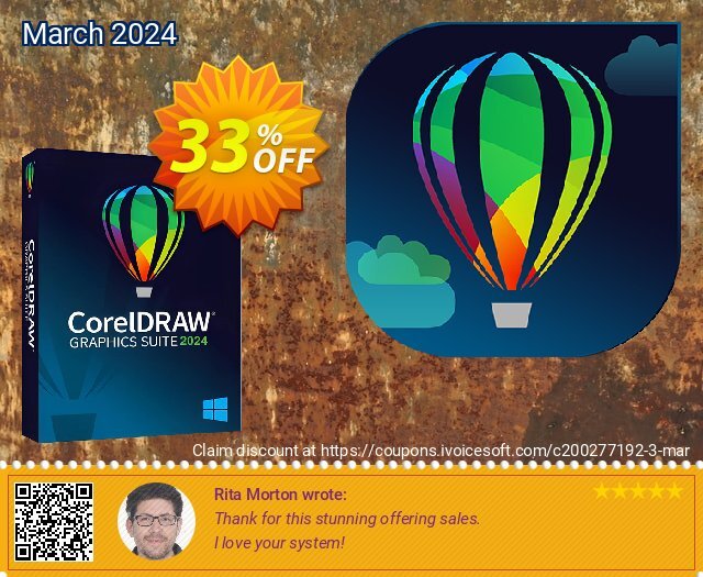 CorelDRAW Graphics Suite 2023 激动的 优惠 软件截图