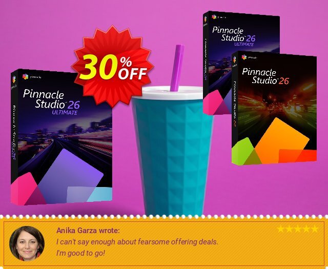 pinnacle studio 23 ultimate coupon code