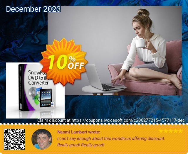 SnowFox DVD to iPad Converter for Mac discount 10% OFF, 2023 Valentine Week offering sales. SnowFox DVD to iPad Converter for Mac Awful offer code 2023