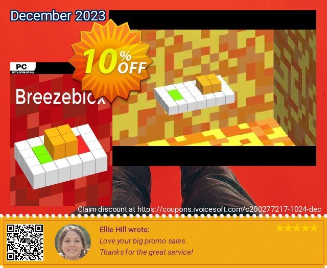 Breezeblox PC wunderbar Verkaufsförderung Bildschirmfoto