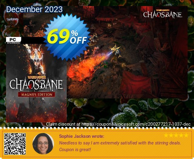 Warhammer Chaosbane Magnus Edition PC discount 69% OFF, 2024 April Fools Day offering sales. Warhammer Chaosbane Magnus Edition PC Deal
