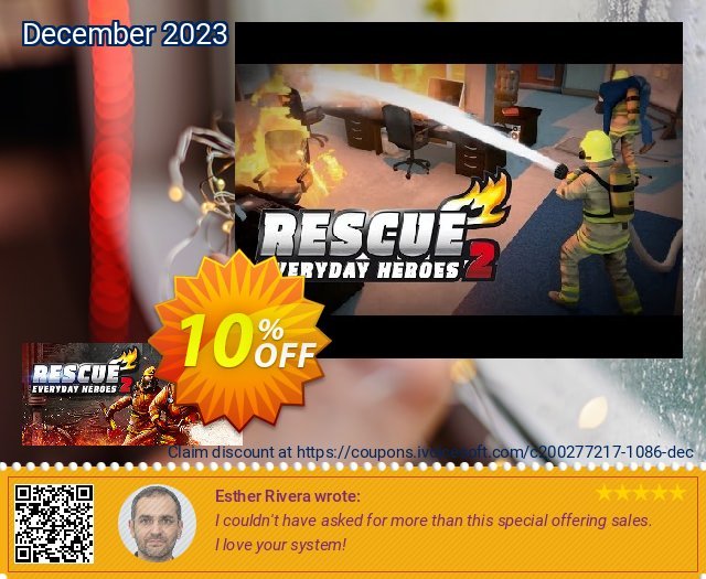 RESCUE 2 Everyday Heroes PC discount 10% OFF, 2022 End year offering sales. RESCUE 2 Everyday Heroes PC Deal