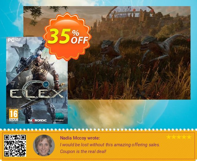 Elex PC discount 35% OFF, 2024 April Fools' Day offering sales. Elex PC Deal