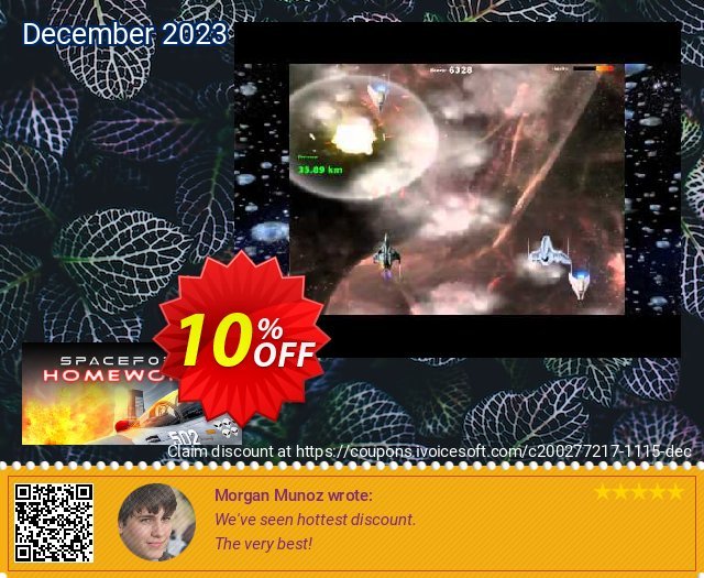 Spaceforce Homeworld PC teristimewa voucher promo Screenshot