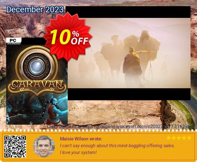 Caravan PC umwerfende Außendienst-Promotions Bildschirmfoto
