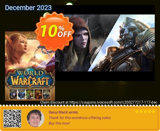 World Of Warcraft Battle Chest PC/Mac tersendiri voucher promo Screenshot