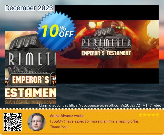 Perimeter Emperor's Testament PC discount 10% OFF, 2022 New Year's Day offering sales. Perimeter Emperor's Testament PC Deal