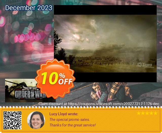 Order of War PC fantastisch Verkaufsförderung Bildschirmfoto