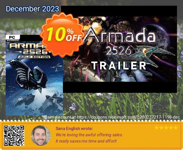 Armada 2526 Gold Edition PC discount 10% OFF, 2024 Resurrection Sunday offer. Armada 2526 Gold Edition PC Deal