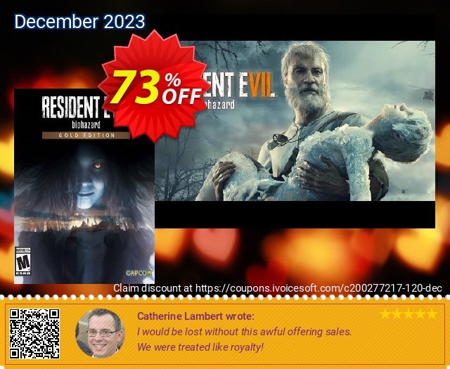 Resident Evil 7 - Biohazard Gold Edition PC discount 73% OFF, 2022 New Year discount. Resident Evil 7 - Biohazard Gold Edition PC Deal