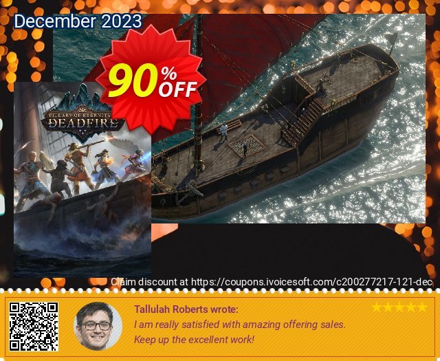 Pillars of Eternity II: Deadfire PC discount 90% OFF, 2022 Mother Day promo. Pillars of Eternity II: Deadfire PC Deal