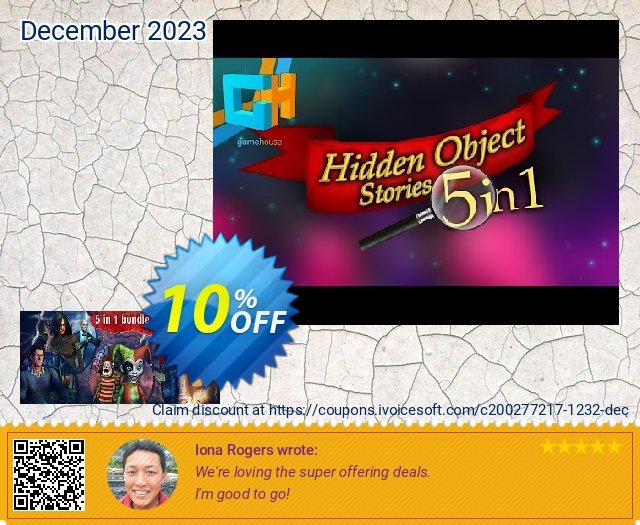 Hidden Object Bundle 5 in 1 PC 令人惊讶的 促销 软件截图
