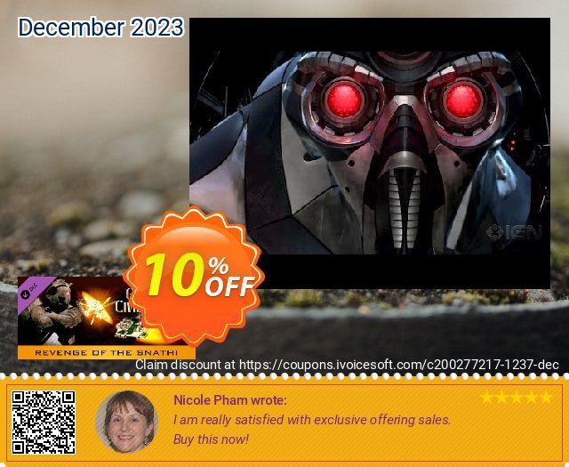 Galactic Civilizations III Revenge of the Snathi DLC PC Spesial promo Screenshot