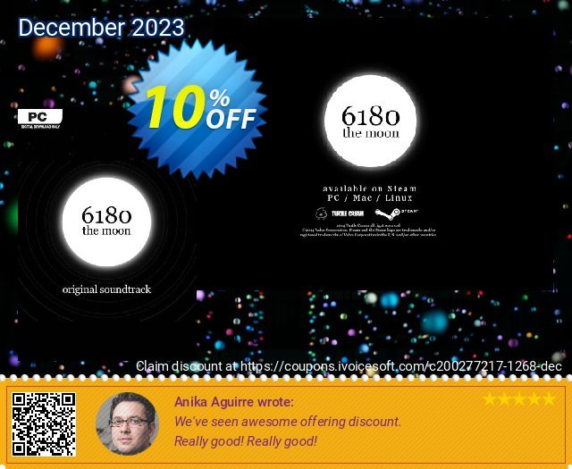 6180 the moon Soundtrack PC Spesial voucher promo Screenshot