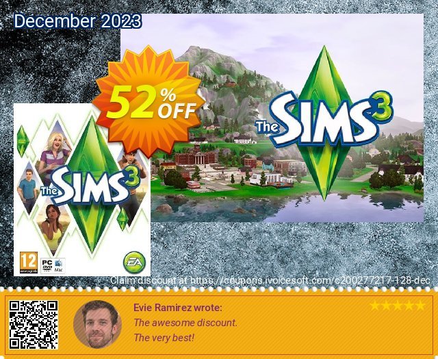 The Sims 3 (PC/Mac) discount 52% OFF, 2022 Int' Nurses Day offering sales. The Sims 3 (PC/Mac) Deal
