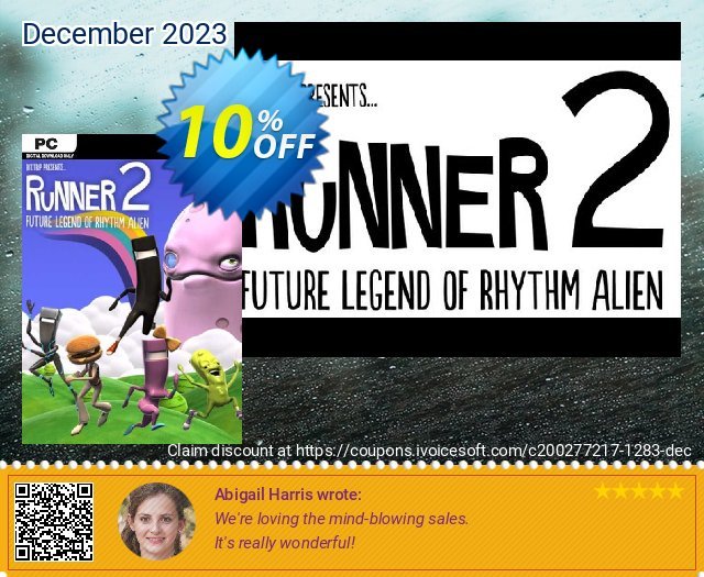 BIT.TRIP Presents... Runner2 Future Legend of Rhythm Alien PC beeindruckend Preisnachlass Bildschirmfoto