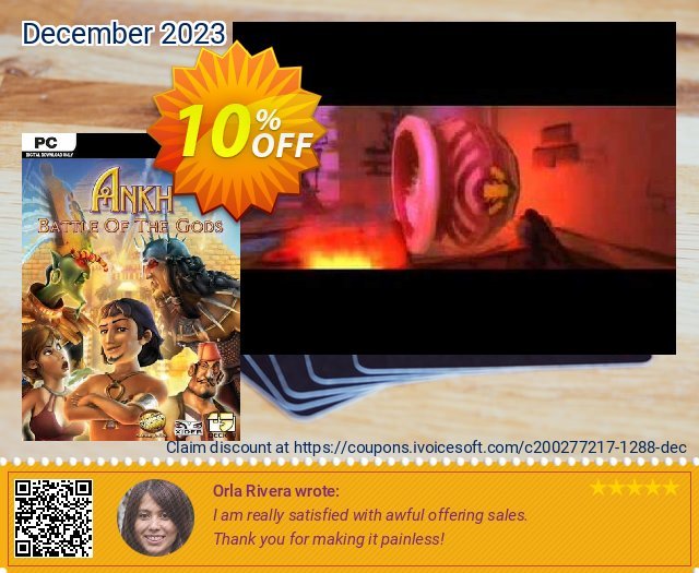 Ankh 3 Battle of the Gods PC discount 10% OFF, 2024 Resurrection Sunday offering sales. Ankh 3 Battle of the Gods PC Deal