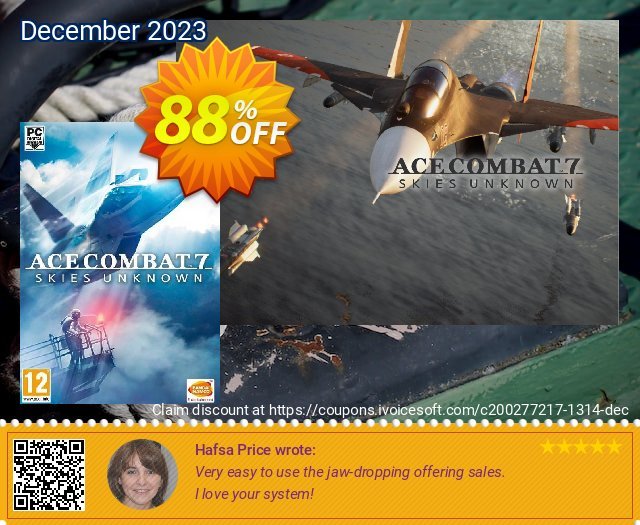 Ace Combat 7: Skies Unknown PC 气势磅礴的 产品销售 软件截图