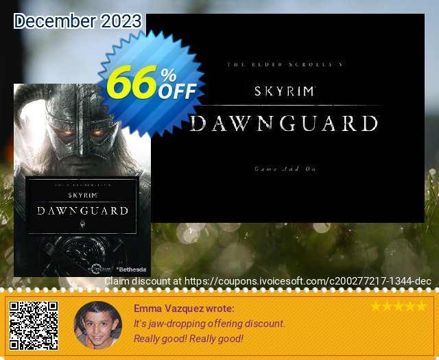 The Elder Scrolls V 5: Skyrim DLC: Dawnguard PC 气势磅礴的 扣头 软件截图