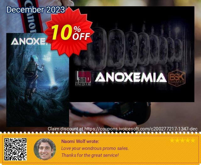 Anoxemia PC mengagetkan kode voucher Screenshot