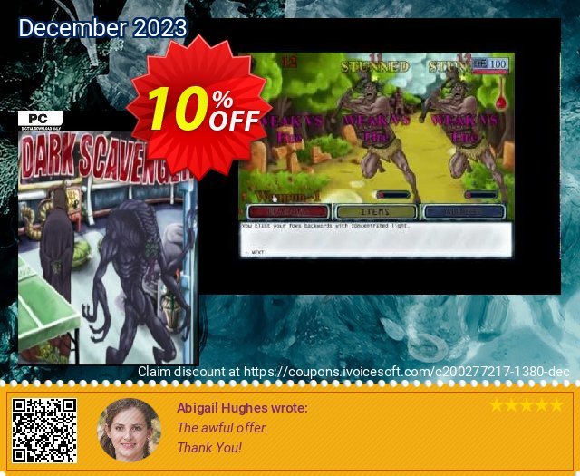 Dark Scavenger PC discount 10% OFF, 2024 World Heritage Day offering sales. Dark Scavenger PC Deal
