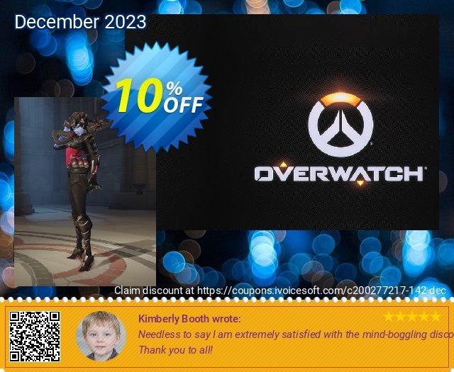 Overwatch - Widowmaker Noire Skin DLC PC 令人敬畏的 促销 软件截图