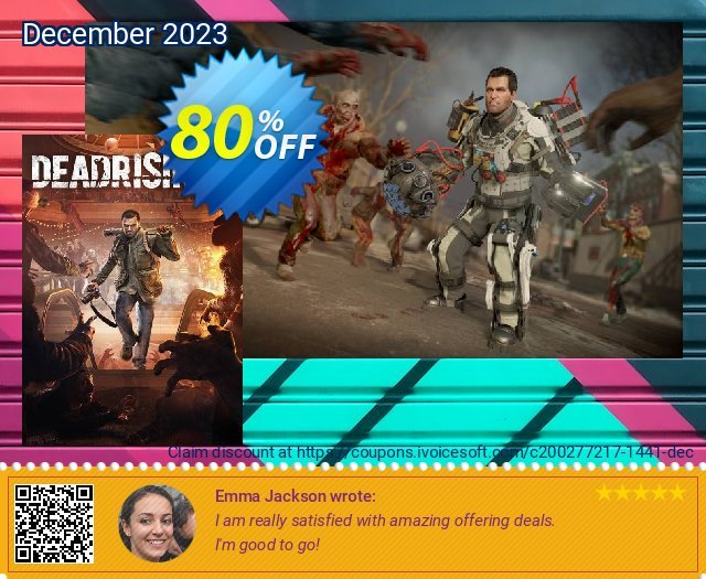 Dead Rising 4 PC (WW) discount 80% OFF, 2024 April Fools' Day discounts. Dead Rising 4 PC (WW) Deal