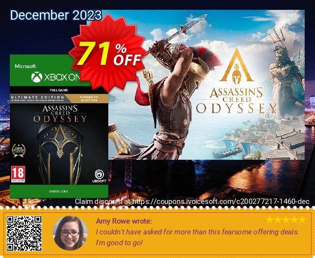 Assassin's Creed Odyssey : Ultimate Edition Xbox One  신기한   세일  스크린 샷